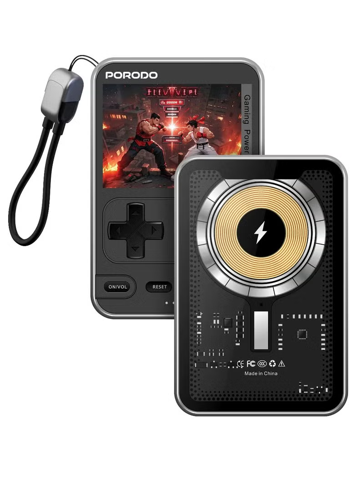 بطارية بورودو Arcadevolt مع جهاز العاب مدمج 