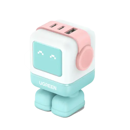 شاحن جدار UGREEN Uno Charger 65W (Cyan) 